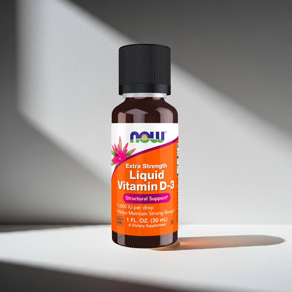 Vitamina D3 líquida, extra fuerte 1 fl oz (NOW Foods)