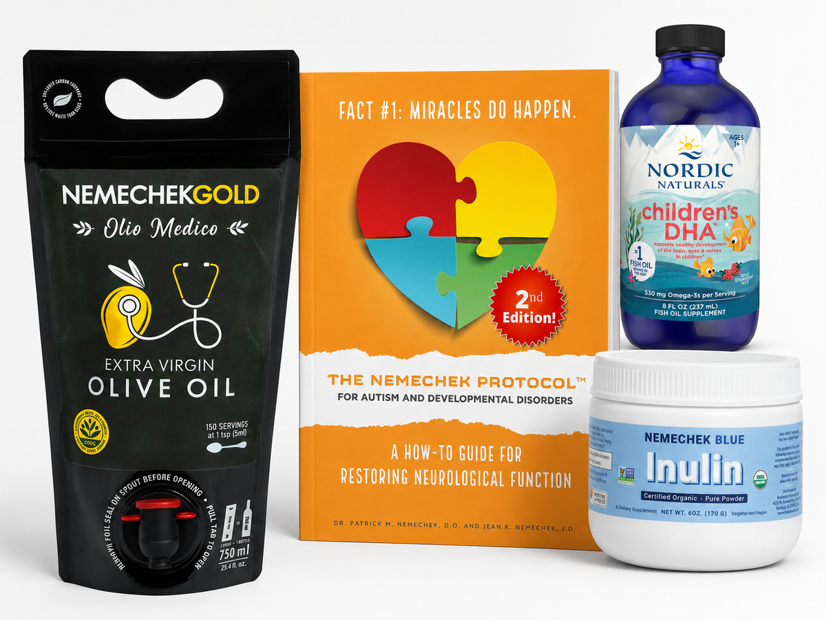 The Nemechek Protocol Autism Starter Pack and Free Shipping