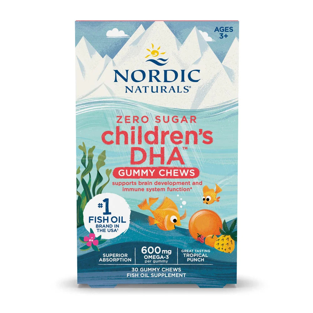 DHA Fish Oil Gummies (Nordic Naturals)