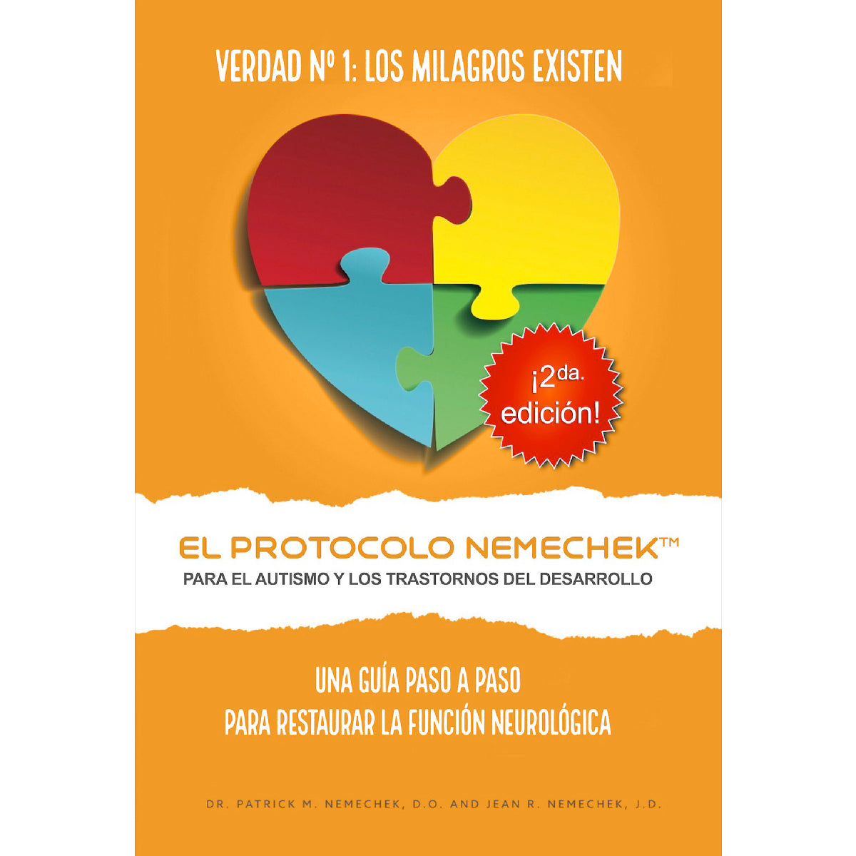 El Protocolo Nemechek Para Autismo 2da edición eBook en español — portada