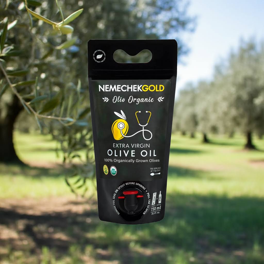 Olio Organic Extra Virgin Olive Oil, 750 ml, 2025 Harvest