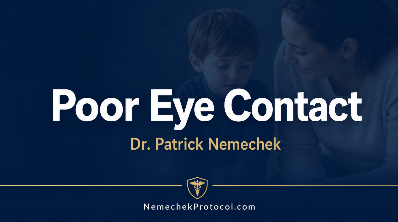Poor Eye Contact — Nemechek Protocol video thumbnail