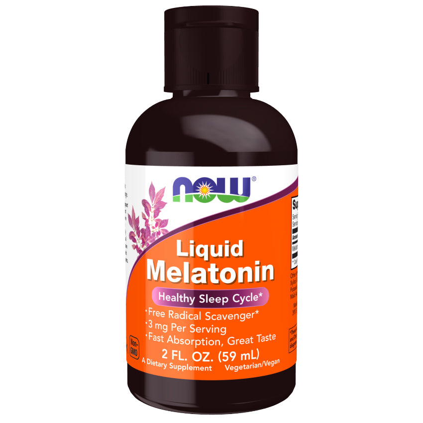 Melatonin, Liquid  2 fl oz (NOW Foods)